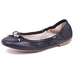 ABUSA Women's Foldable Leather Ballet Flat Shoes - From $34.98 - Amazon Prime Free Shipping