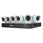 EZVIZ 8-Channel 4MP HD IP NVR Security System with 2TB Hard Drive, 6x 4MP Weatherproof Bullet Cameras with 100' Night Vision Sams Club $649 free shipping
