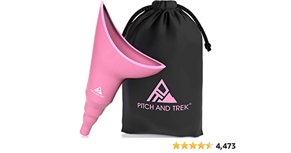 Pitch and Trek Female Urinal - Travel Urination Device & Pee Funnel for Women - $10