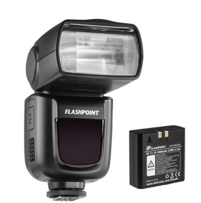Flashpoint Zoom Li-on R2 TTL On-Camera Flash Speedlight with Free Remote - Adorama - $179