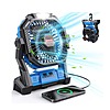 Gamfeiny 20000mAh Rechargeable Camping Fan with LED Lantern $18.49 + FS w/ Prime