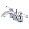 Kingston Brass KB8951DPL Paris Mini-Widespread Bathroom Faucet, Polished Chrome $19.70 Free Shipping with prime
