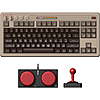 8Bitdo Retro Bluetooth Mechanical Gaming Keyboard, Programmable - C64 Edition $76.42