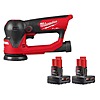 M12 FUEL 12V Lithium-Ion Brushless Cordless 3 in. Random Orbital Detail Sander with 3.0 Ah Battery Pack (2-Pack) $169