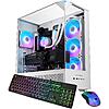 iBUYPOWER Element 9 White Gaming PC: Ryzen 7 7800X3D, RTX 5070Ti, 32GB DDR5, 1TB SSD $1899.99