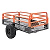 1500 lbs. 15 cu. ft. Steel Heavy-Duty ATV Trailer Dump Cart, Garden Cart Garden Utility Trailer -- Home Depot - $201.99