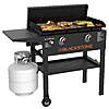 YMMV Walmart Blackstone Original 2-Burner 28&amp;quot; Propane Omnivore Griddle with Hard Cover $70 Free Ship Using 29621