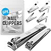 (6 Pack) Assortment Toenail Clippers and Fingernail Clipper Set,  $4 Prime Shipped