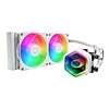 Cooler Master 240 Core II AIO Liquid CPU Cooler, Infinity Mirror ARGB White $51.14