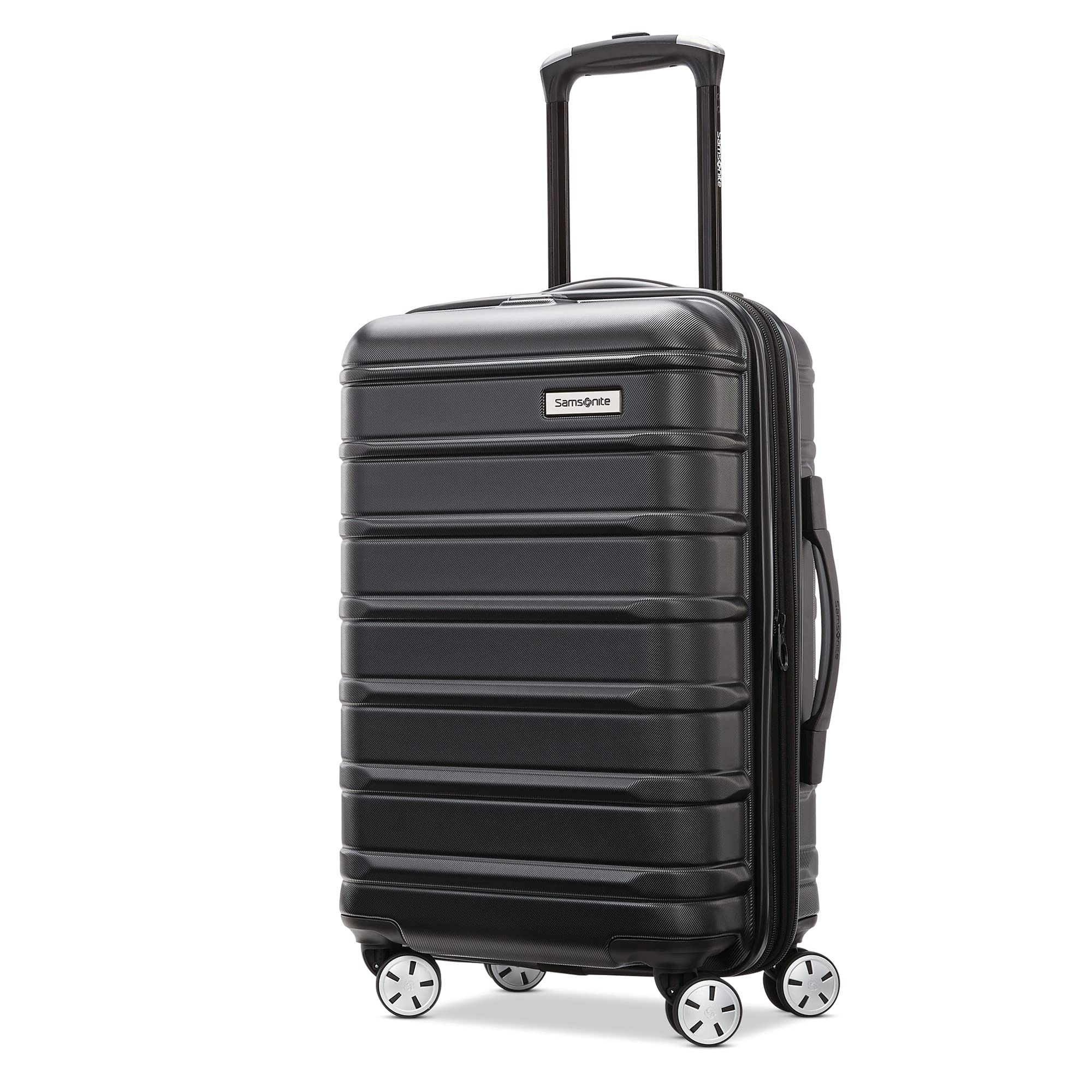 Samsonite Omni 2 Hardside Expandable Luggage with Spinner Wheels, Carry-On 20-Inch, Midnight Black $87.13