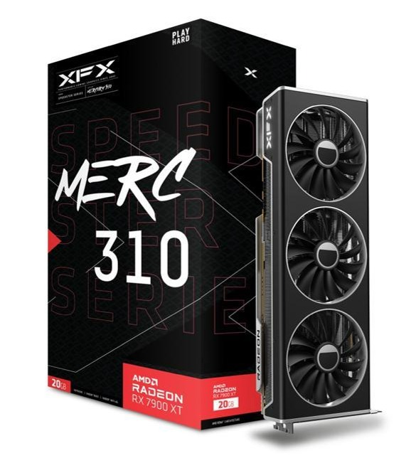 XFX SPEEDSTER MERC310 Radeon RX 7900 XT 20GB GDDR6 + STARFIELD PREMIUM - $633.59 Using Ziptech