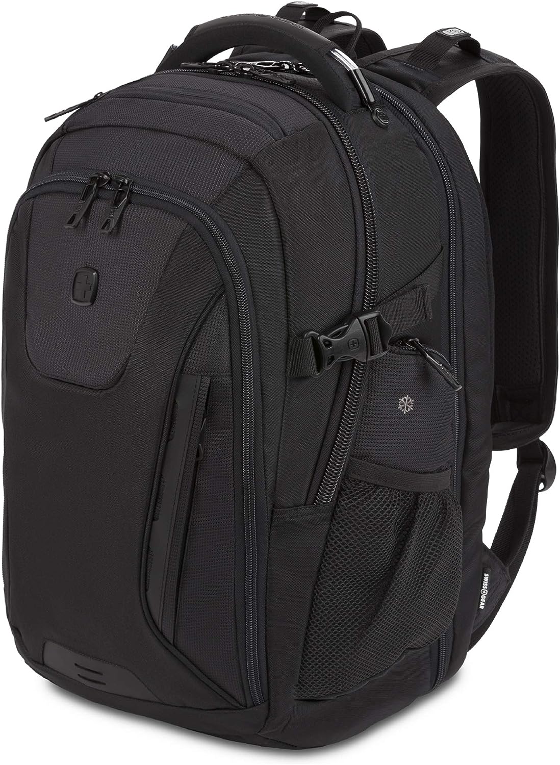 $59.99: SwissGear ScanSmart Laptop Bag, Black Stealth, Fits 15-Inch Notebook