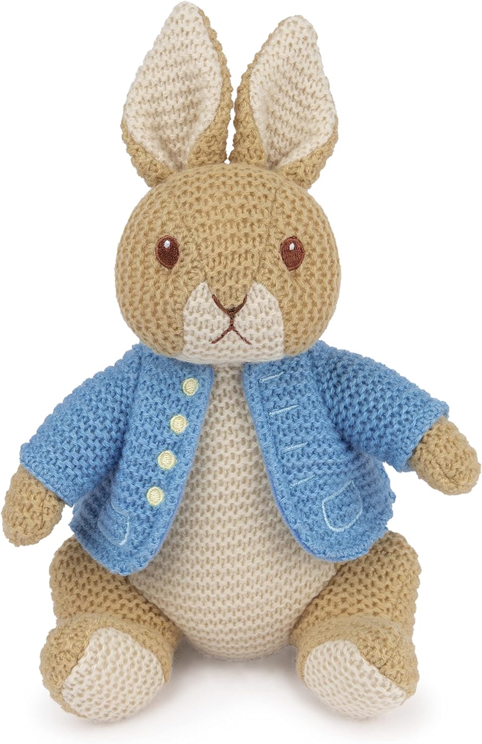 GUND Beatrix Potter Peter Rabbit Holding Chicks Plush, Stuffed Animal for Ages 1 and Up, Brown/Blue, 9.5” $14.44