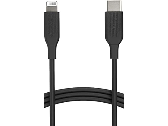 AmazonBasics USB-C to Lightning ABS Charging Cable, MFi Certified - $3.99 - Free shipping for Prime members - $3.99