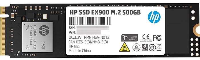 HP EX900 500GB NVME Gen 3 SSD for $14.99 at Staples (in store only) YMMV