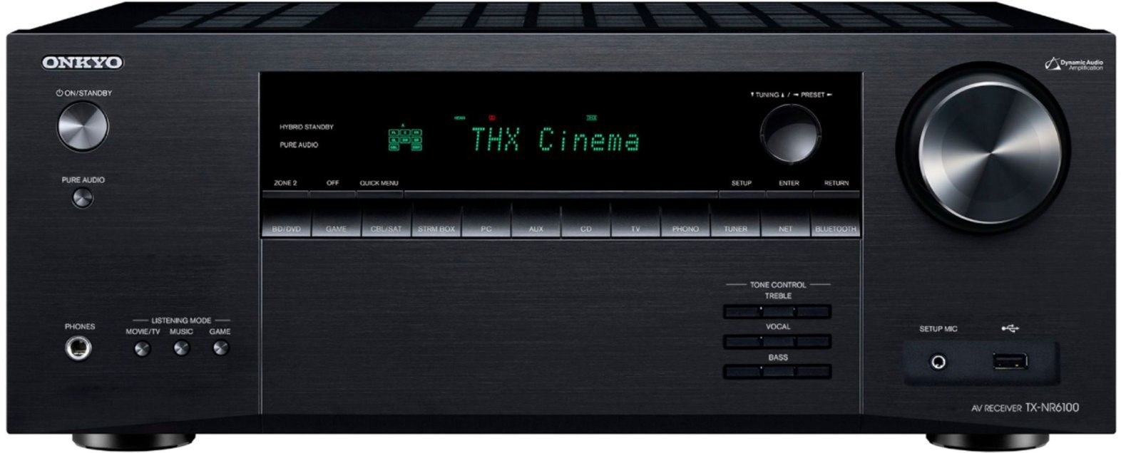 Onkyo - TX-NR6100 7.2 Channel THX Certified Network A/V Receiver - $474.99 + Free Shipping
