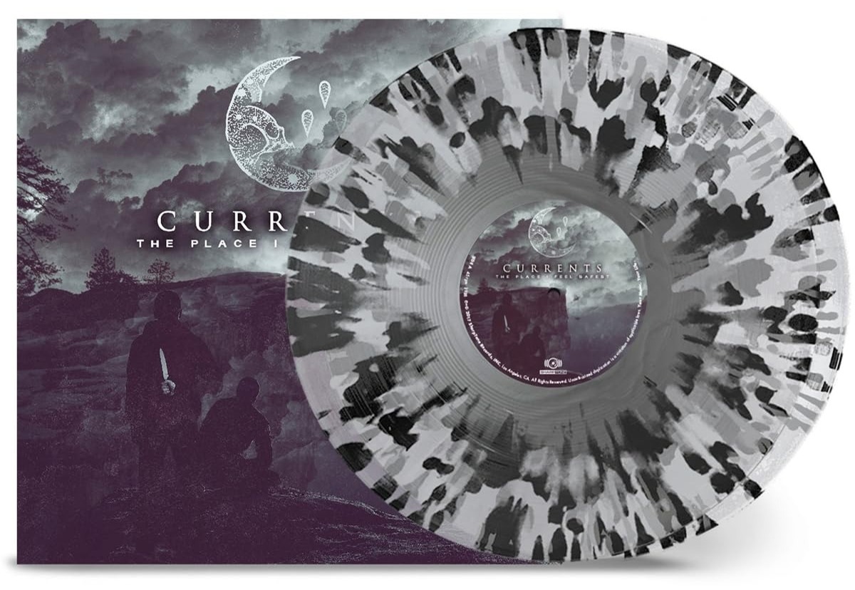 Currents - Place I Feel Safest - CLEAR/W SILVER & Black Splatter - Vinyl $17.3