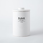 west elm Kitchen & Dining Sale: Utility Stoneware Kitchen Canister (Flour) $20 &amp; More + Free Shipping