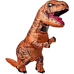 $32.87: Rubie's Adult Original T-REX Inflatable Costume with Dinosaur Costume Sound