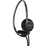 Koss KPH40 Utility On-Ear Headphones, Detachable Interchangeable Cord System, Retro Style, Ultra Lightweight Design (Stealth Black) $28
