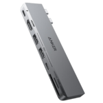 Anker 547 7-in-2 Thunderbolt USB-C Hub for MacBook w/ 100W USB-C PD, USB & HDMI $27