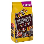 $9.57 /w S&amp;S: 35.9-Oz Hershey's Miniatures Assorted Chocolate Candy Party Pack