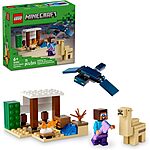 $8.79: LEGO Minecraft Steve's Desert Expedition Building Toy (21251)
