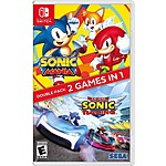 $23.56: Sonic Mania + Team Sonic Racing Double Pack (Nintendo Switch)