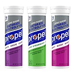 40-Count Propel Fitness Water Zero Sugar Electrolyte Tablets (Variety Pack) $10.35 w/ Subscribe &amp; Save