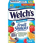 $6.36 w/ S&amp;S: 40-Count 0.8-Oz Welch's Mixed Fruit Snacks