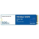 Walmart: WD Blue 500GB SN570 Gen3 x4 NVMe SSD  29.71  @ Walmart