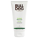 $2.84 w/ S&amp;S: Bulldog Mens Skincare and Grooming Original Shave Gel, 5.9 Ounce