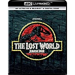 The Lost World: Jurassic Park (4K Ultra HD + Blu-ray + Digital Copy)) $19.94