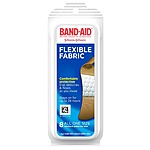 Band-Aid Brand Flexible Fabric Adhesive Bandages for Wound Care and First Aid, All One Size, 8 ct [Subscribe &amp; Save] $0.94