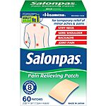 60-Count Salonpas Muscle Soreness Pain Relieving Patch $6.20 w/ Subscribe &amp; Save