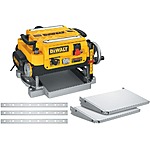 DeWALT 13" 3-Knife 2-Speed Thickness Planer w/ Tables & Replacement Knives $499 + Free Shipping