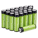 Amazon Basics Rechargeable AA Batteries, 24-Count, 2000 mAh $20.71 ($0.86 / Count)