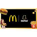 Free month of Snapchat+ for McDonald's Rewards Members