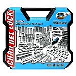 Channel Lock 200 Piece Mechanics Tool Set With Ratcheting Wrench Sets and Fitted Hard Case + Free Shipping $85.00