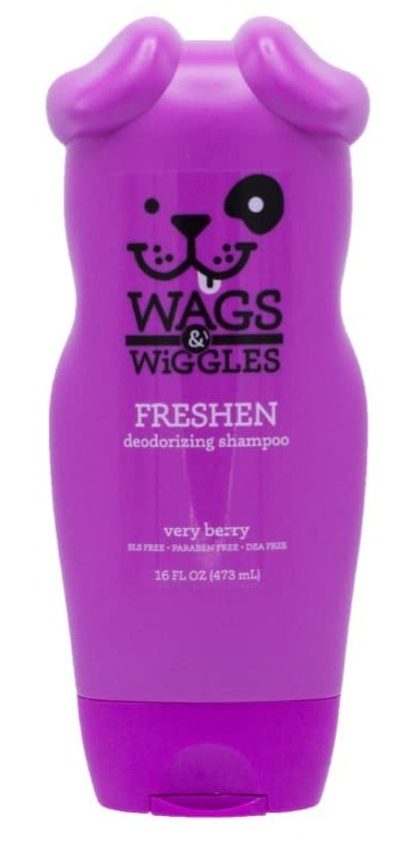 $3.26 /w S&S: Wags & Wiggles Freshen Deodorizing Dog Shampoo in Very Berry Scent, 16 Ounces