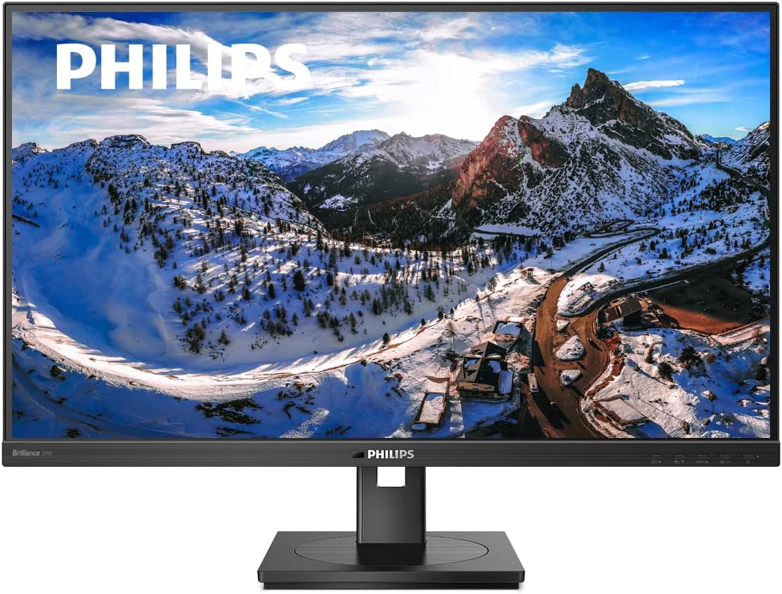 $249.99: PHILIPS Brilliance 279P1 27" Frameless Monitor, 4K UHD IPS (3840x2160)