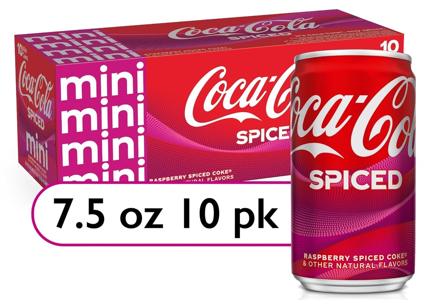 $4.72 w/ S&S: Coca-Cola Spiced 7.5oz 10pk