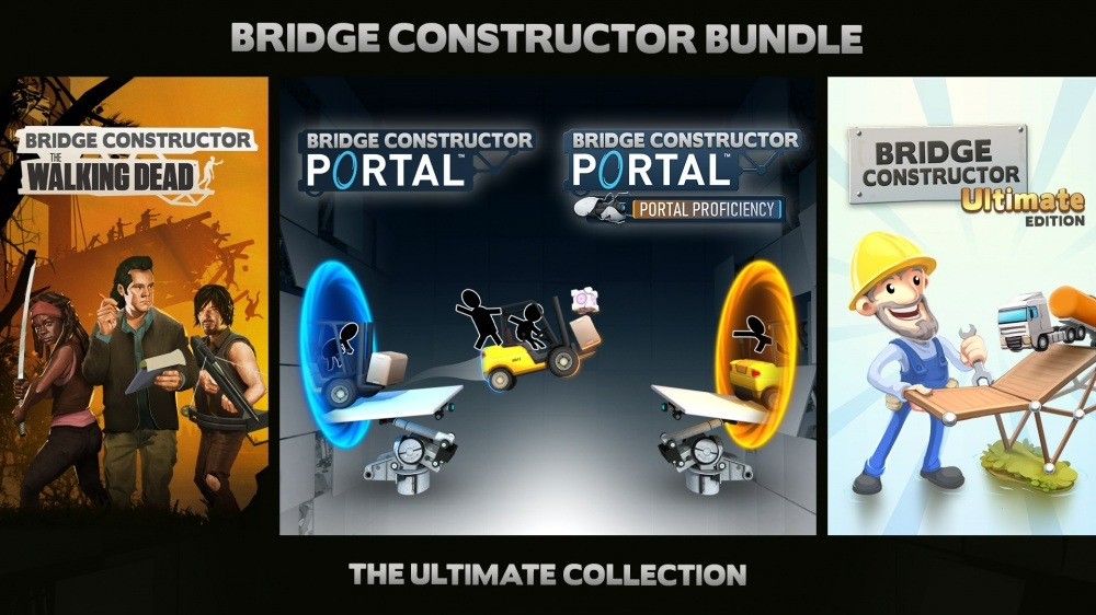 Bridge Constructor Bundle (Nintendo Switch Digital Download) $3.99