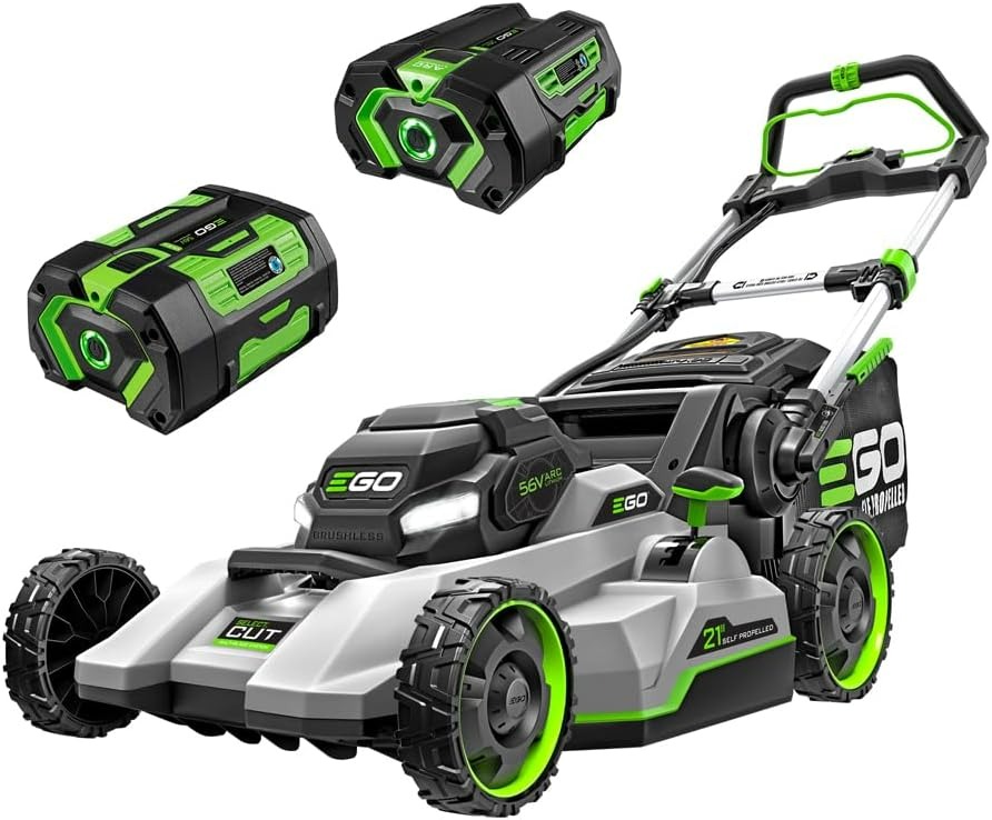 EGO Power+ LM2135SP 56-Volt 21-Inch Select Cut Self-Propelled Cordless Lawn Mower with Touch Drive Technology, 7.5Ah Battery, Rapid Charger Included for Only $399.99