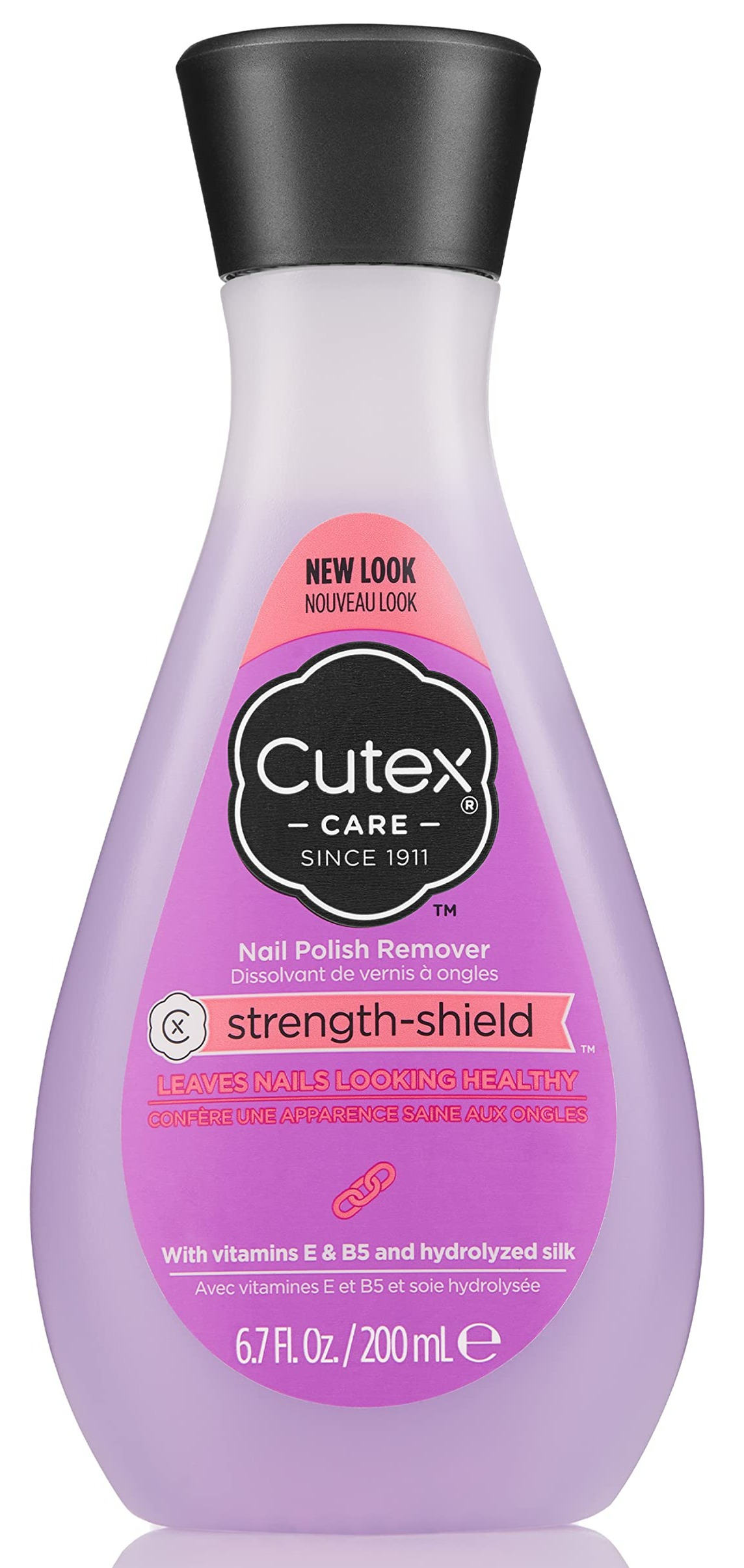 Cutex Nail Polish Remover, Strength Shield, Leaves Nails Looking Healthy, Contains Vitamins E, B5 & Hydrolyzed Silk, 6.76 Fl Oz $1.50 S&S with 25% off Clipped Q AMAZON
