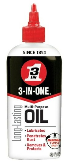 3-IN-ONE Multi-Purpose Oil with Marksman Spout, 4 OZ - $4.68