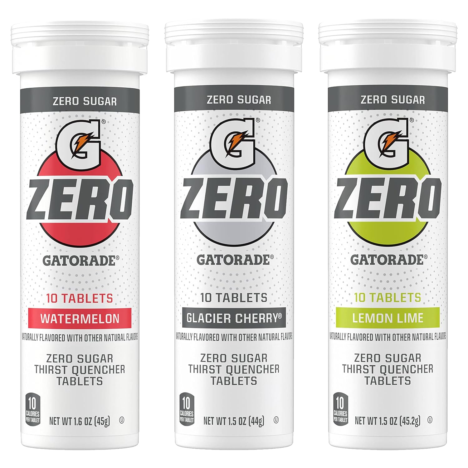 $8.63 w/ S&S: Gatorade Zero Tablets, Variety Pack (Pack of 40, 21.6¢ each)