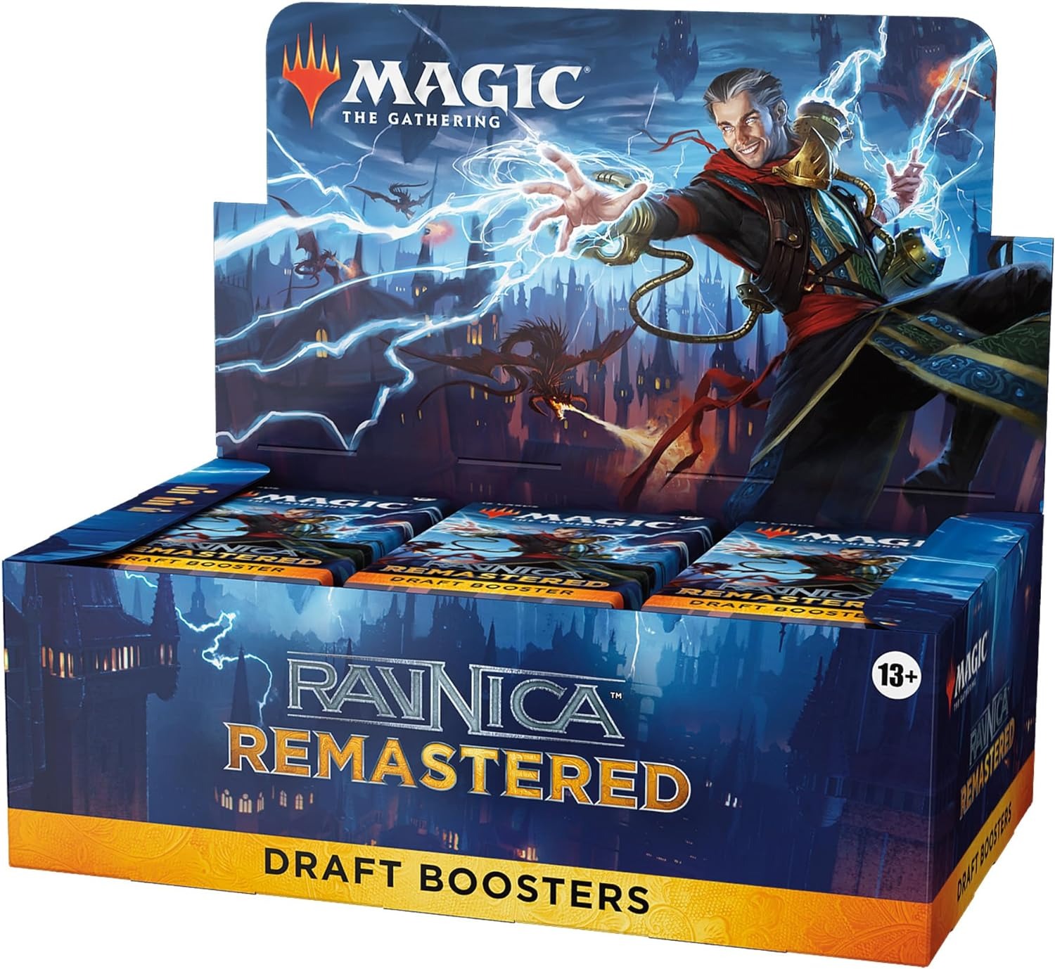 $124.37: Magic: The Gathering Ravnica Remastered Draft Booster Box - 36 Packs (540 Cards)