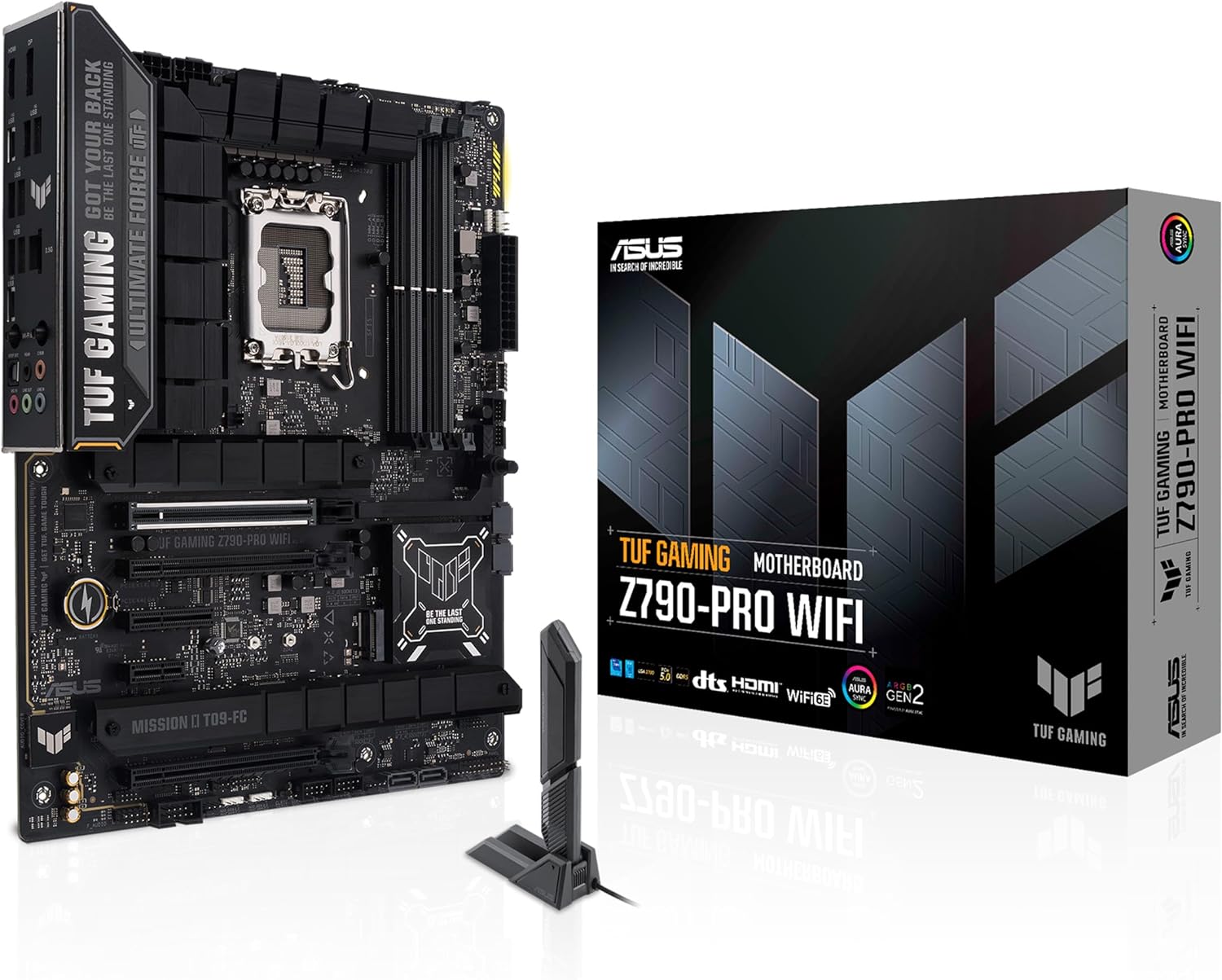 $245: ASUS TUF Gaming Z790-PRO WiFi 6E LGA 1700 (Intel 14th &13th&12th Gen) ATX Gaming Motherboard