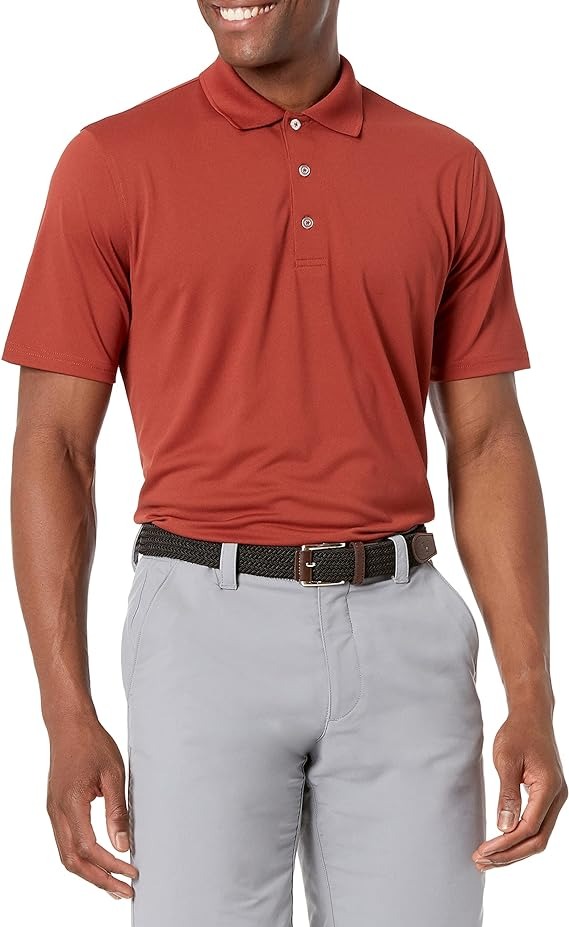 Amazon Basics golf shirts, various colors and sizes $5.90